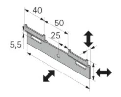 HETTICH Kastophangrail 130 Mm Staal Verzinkt, 25 Stuks -Hettich shop DV 8 8673808 04 4c RO 20200508171659