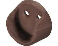 HETTICH Kastroededrager Ø 25 Mm Bruin, 25 Stuks