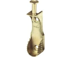 HETTICH Kastroededrager Lang 15x30 Mm Vermessingd, 25 Stuks