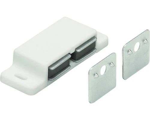 HETTICH Magneetsluiting Dubbel Wit (max. 2x 3 Kg), 25 Stuks 3 HETTICH Magneetsluiting Dubbel Wit (max. 2x 3 Kg), 25 Stuks