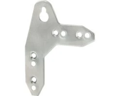 HETTICH Kastophanger Driehoek Met Sleutelgat 100x75 Mm Verzinkt, 50 Stuks