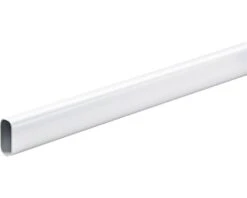 HETTICH Kastroede Ovaal 15x30 Mm Wit 100 Cm