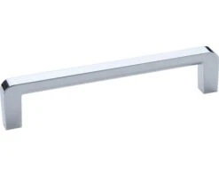 D-beugelgreep Metaal Glimmend-chroom, 138 Mm