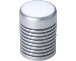 Meubelknop Kunststof Zilver Ø 19 Mm