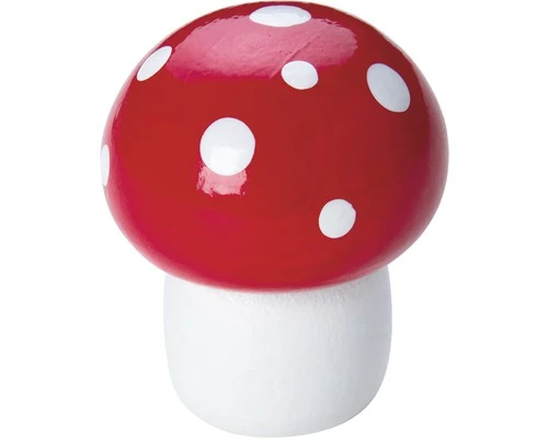 Meubelknop Paddenstoel Ø 30 Mm Rood-wit 3 Meubelknop Paddenstoel Ø 30 Mm Rood-wit